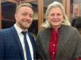Карін Кнайсль, яка танцювала з Путіним, отримує в РФ більше грошей, ніж на посаді глави МЗС Австрії, - ЗМІ