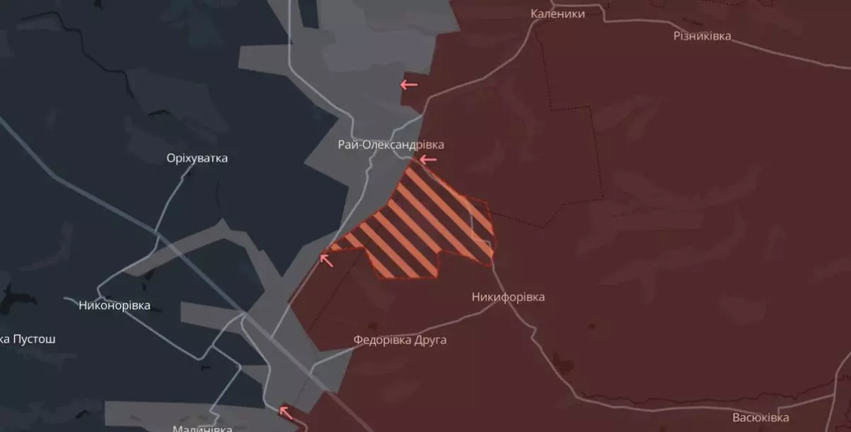 Ситуація складна: Російські війська просунулися поблизу Рай-Олександрівки на Донеччині, - DeepState